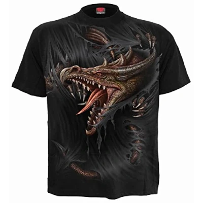Image of Spiral Breaking Out Kids T Shirt Black XS