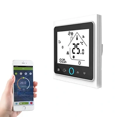Image of WiFi Programmable Water Thermostat LCD Display Temperature Controller Compatible with Alexa Google Home 3A