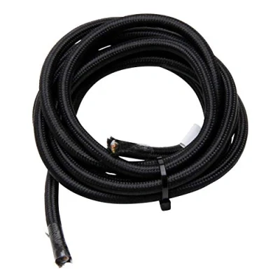 Image of Kopp x 0,75 mm², 2 Meter Textile 3 core H03 VV F 0.75 Length m, Fabric Cable for lamp, 250 V, Black, 151502051