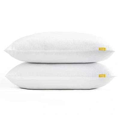 Image of Snug Blissful Bedtime Pillows 2 Pack Luxury Hotel Quality Medium Support for Front, Back and Side Sleepers Eco Friendly, Hypoallergenic Machine Washable of