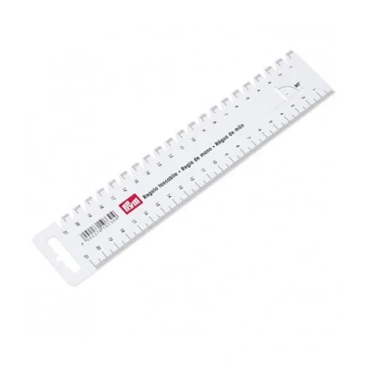 Image of Prym Mini Hand Gauge, 11.5 cm, Plastic (RULER), White