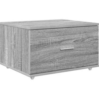 Image of vidaXL Drawer Cabinet Grey Sonoma Engineered Wood Medium