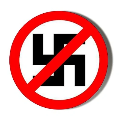 Image of Gift Insanity ANTI RACISM badge 77mm novelty