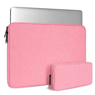 Image of 14 Inch Laptop Case Bag for Dell Inspiron 5406 5482 5481/Dell Latitude 14/Dell XPS 15, Lenovo Ideapad 3 14&quot;, Asus L406 Cover with Small Case, Pink Tablet