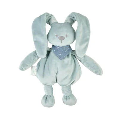 Image of Nattou Lapidou Cuddly Toy Rabbit Turquoise