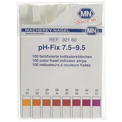 Image of Camlab 1138929 pH Fix indicator stick, 7.5 9.5, 6 mm x 85 (Pack of 100)