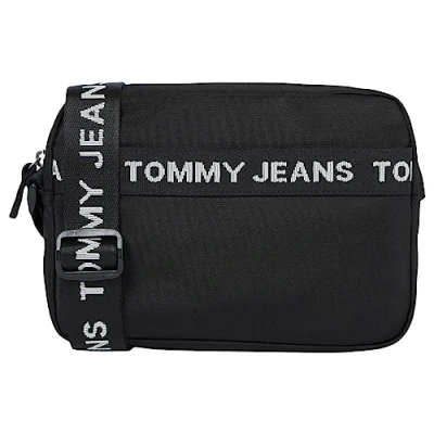 Image of Tommy Jeans Men Essential Shoulder Bag Medium, Multicolor (Black), One Size