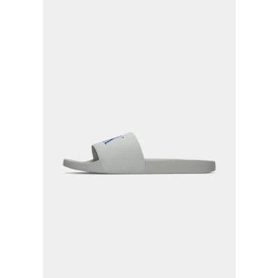 Image of Calvin Klein Jeans Mules, Men&#039;s, Size: 430, Oyster mushroom/pilgrim blue shoes