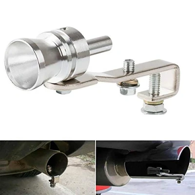 Image of BOLLAER Turbo Sound, Exhaust Pipe Oversized Roar Maker Car Whistle Noise Muffler Whistle/Fake Blow off valve BOV Simulator (S)