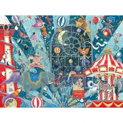 Image of Ravensburger 12000797 Welcome to the Circus 1500 pieces jigsaw Puzzle for adults and kids age 14 years up,