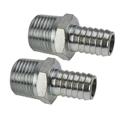 Image of 3/8&quot; BSP Thread Hose Tail for Pipe/Hose Connector Air Fitting 2 PK FT036