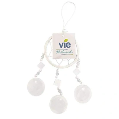 Image of VIE Naturals Capiz Dream Catcher, No Feathers, 6cm, White