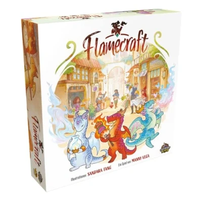 Image of Asmodee LDGD0011 Flamecraft Game, Multicoloured, Colourful, Standard Size