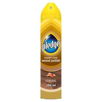 Image of Pledge Furniture Polish Wood Classic 250ml (Packaging may vary)