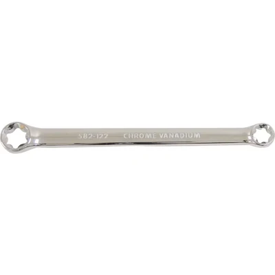 Image of Kennedy TORX Double End Ring Spanner, Chrome Vanadium Steel, E14 x E18