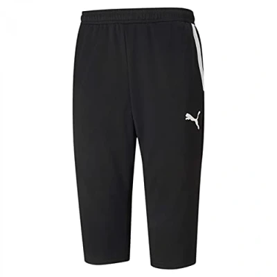 Image of Puma Teamliga Training Pants 3/4 sports trousers, Men&#039;s, Size: XXL, Black/white