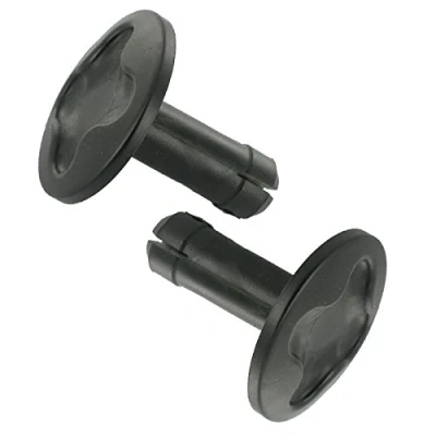 Image of SPARES2GO Handle Pivot Pin for Flymo Turbo Lite 330 350 400 Lawnmower (Pack of 2)