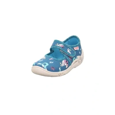 Image of Superfit Belinda Slipper, Turquoise Multicoloured 8400, 6 UK Child