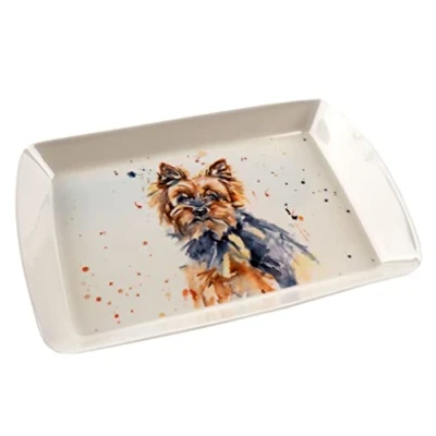 Image of lesser and pavey LP48766 Small Tray Yorkshire Terrier design 1 Pc