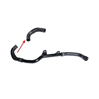 Image of Radiator Upper Hose Excluding Plastic Pipe For PEUGEOT Boxer 2.2 HDi (2011 Onwards) 1366739080, 1606662280 AUTORCE