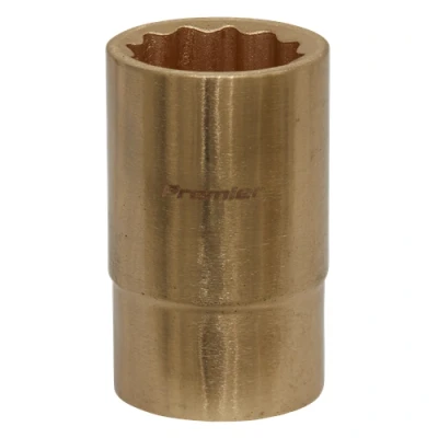 Image of Sealey Premier Socket 18mm 1/2&quot;Sq Drive Non Sparking WallDrive®