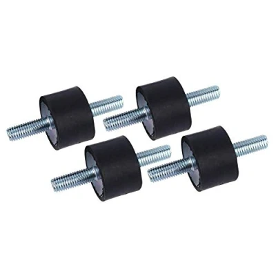 Image of rubber vibration Isolator, 4 Pcs M8 30 * 20 Air Compressor Pump anti Isolator Mount Shock Damper isolation mounts