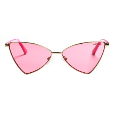 Image of Sunglasses Guess Gu8286 col. 32s Woman GÃ©omÃ©trique Gold