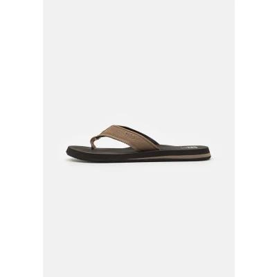 Image of Reef Men&#039;s The Layback Sandal, Black/Tan, 13 UK