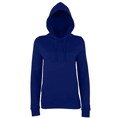Image of AWDis Women&#039;s Girlie College Hoodie, Blue (New French Navy), 14 (Manufacturer Size:Large)