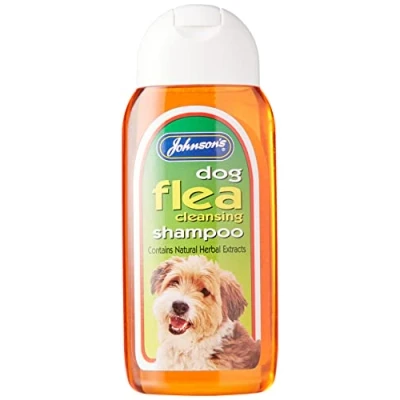 Image of Johnsons Dog Flea Cleansing Shampoo 200ml