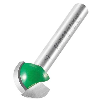 Image of Trend CraftPro Cavetto Router Cutter Bit, 1/4 Inch Shank, 7.9mm Radius and 15.9mm Cut Diameter, Tungsten Carbide Tipped, C055X1/4TC
