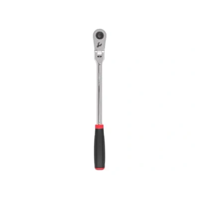 Image of TEKTON 1/2 Inch Drive x 14 Flex Head Quick Release Comfort Grip Long Ratchet SRH32214