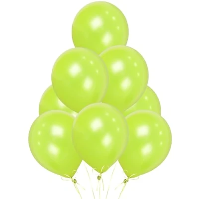 Image of 25pcs Plain 12&quot; Light Green Helium Quality Latex Balloons Birthday Wedding Anniversary Christening Christmas Communion Party Decoration Baloon