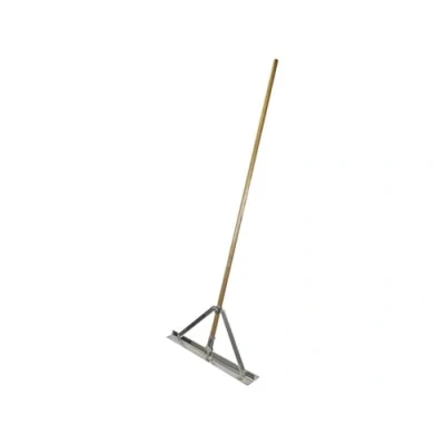 Image of Aluminium Builder&#039;s Spazzle with Wooden Handle