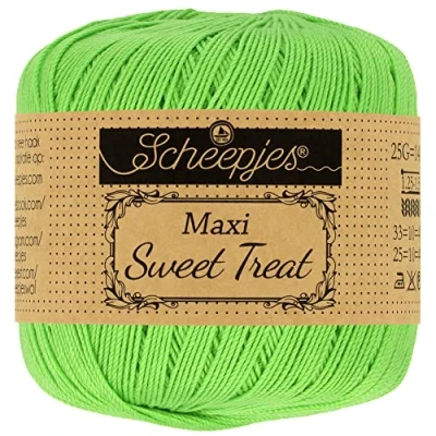 Image of Scheepjes Maxi Sweet Treat 513 Spring Green Yarn 10x25g