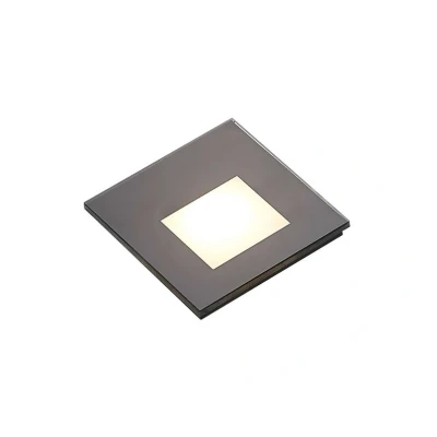 Image of Arcchio LED recessed light Vexi, 7.8 cm x cm, black, CCT