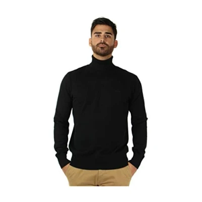 Image of Schott NYC Men&#039;s Plbruce4 Sweater, Black, Medium