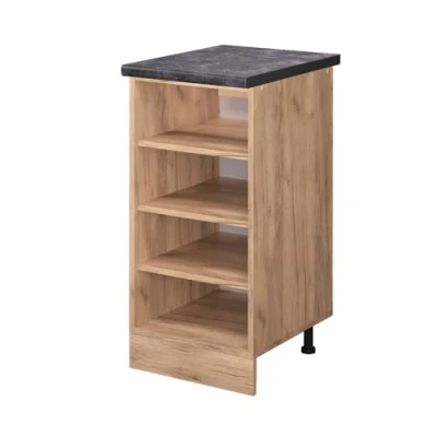 Image of Vicco Kitchen shelf Raul, Gold power oak, 40 cm, WT Anthracite