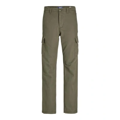 Image of Jack &amp; Jones Junior Jpstkane Jjbarkley NOOS JNR Cargo trousers, Men&#039;s, Size: 10y, Olive night