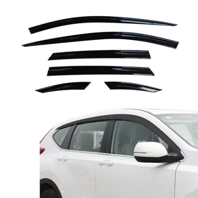Image of AUTO CLOVER Wind Deflectors Set Honda CRV 2018 2023 (6 pieces)