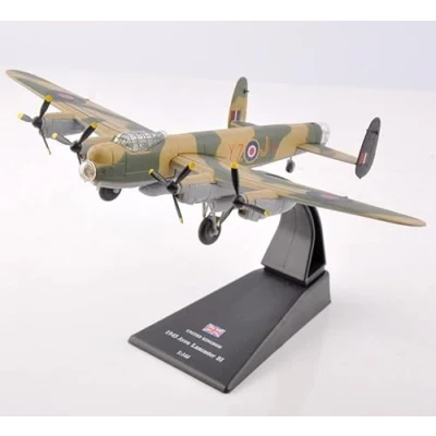 Image of AirModels Avro Lancaster BI Diecast Aircraft Model 1/144 Scale Plane Toy Collectable Gift