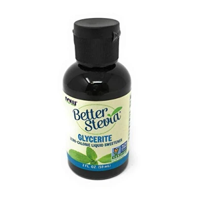 Image of NOW Foods Better Stevia Glycerite Zero Calorie Sweetener (Alcohol Free) 2 fl. oz