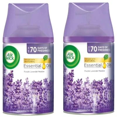 Image of Air Wick Pure Freshmatic Relaxing Lavender Patchouli Freshener Refill 250 ml, Pack of 2