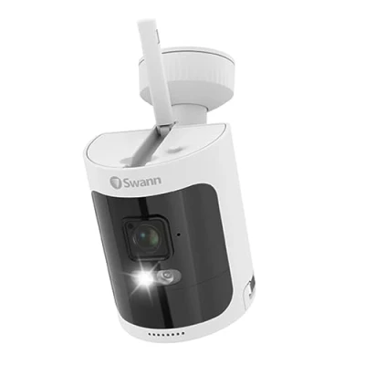 Image of Swann Add On Wi Fi NVR Security Camera for AllSecure650 with wirefree connection, 2K HD Video, Indoor or Outdoor, Colour Night Vision, Heat Motion Detection, 2 Way Talk &amp; Siren, 600CMB