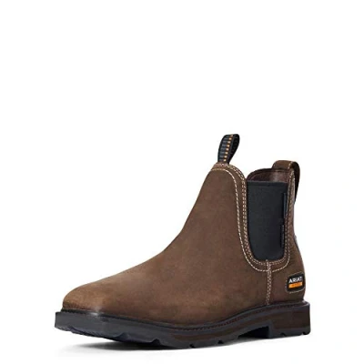 Image of ARIAT Groundbreaker Chelsea Wide Square Toe H2O Dark Brown 11.5 D (M)