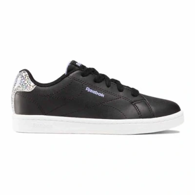 Image of Reebok RBK Royal Complete CLN 2.0 Sneaker, CBLACK/LILGLW/LUCLIL, 12 UK Child