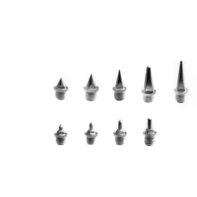 Image of Cartasport replacement running spike pins Pyramid and tartan various sizes (Silver, spikes 15mm)