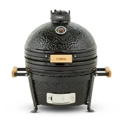 Image of Tower Kamado Maxi Barbecue Barrel Charcoal (fuel) Black