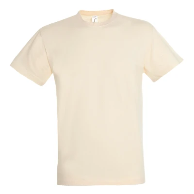 Image of SOLS Mens Regent Short Sleeve T Shirt (Natural) Cotton Size Large
