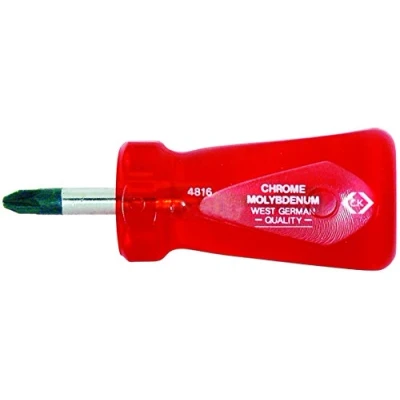 Image of C.K T4816 1 PZ1 x 25 mm Stubby Pozidriv Screwdriver